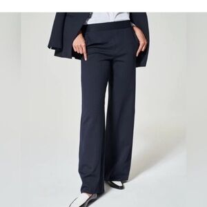 SPANX Dark Blue Wide Leg Women's Pants
